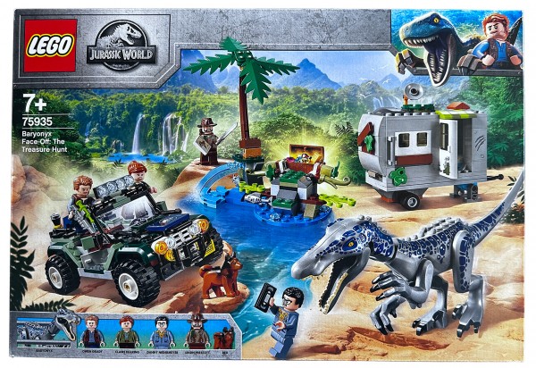 LEGO® Jurassic World 75935 Baryonyxs Kräftemessen: die Schatzsuche NEU OVP EOL
