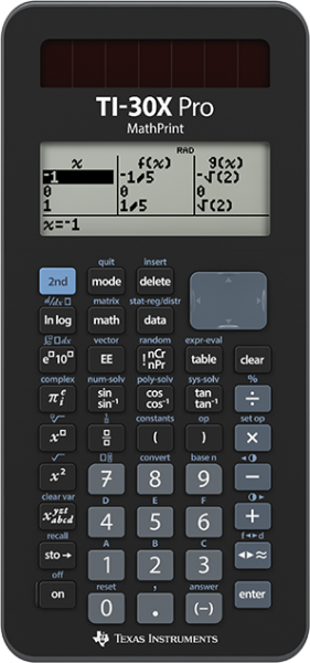 Texas Instruments Ti 30X Pro Mathprint